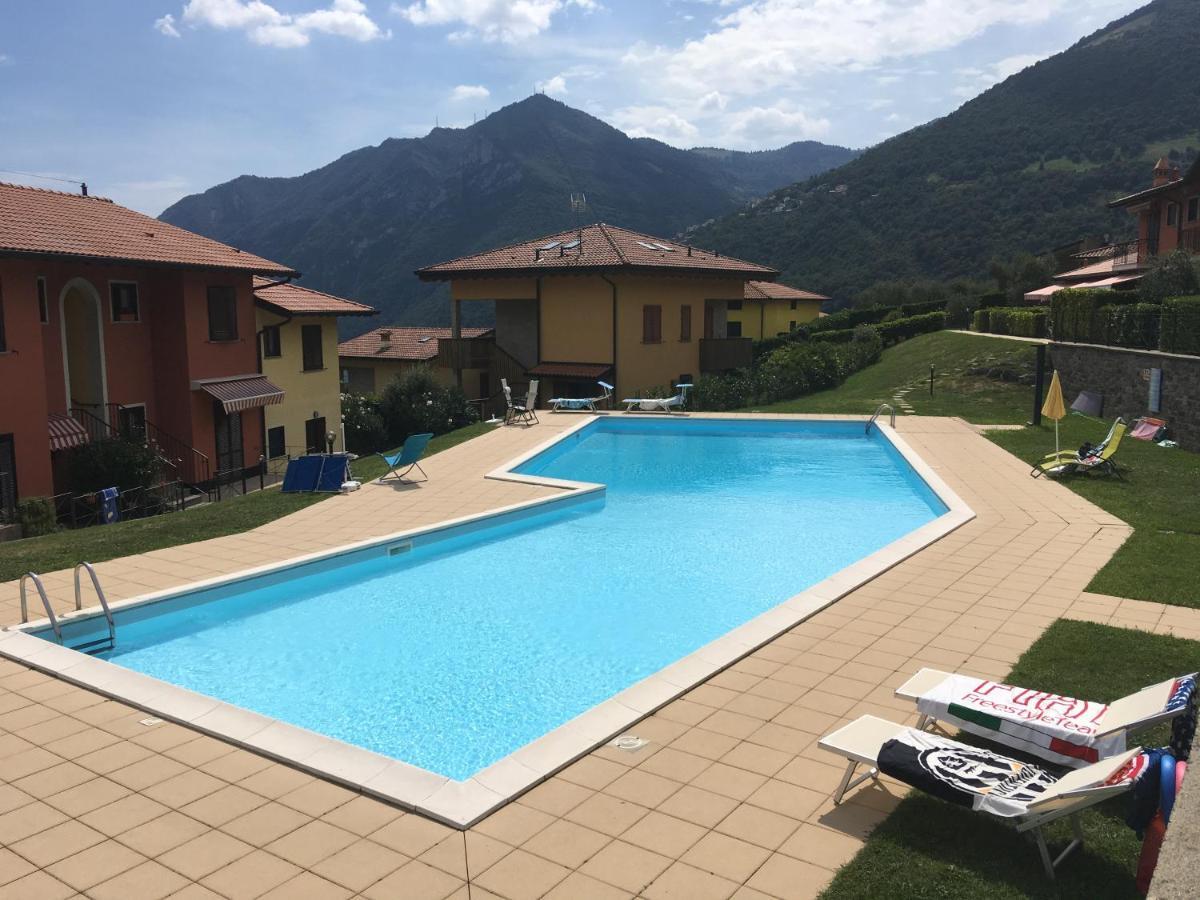 Ferienwohnung Irina'S House With View On Like And Swimming Pool Riva di Solto Exterior foto